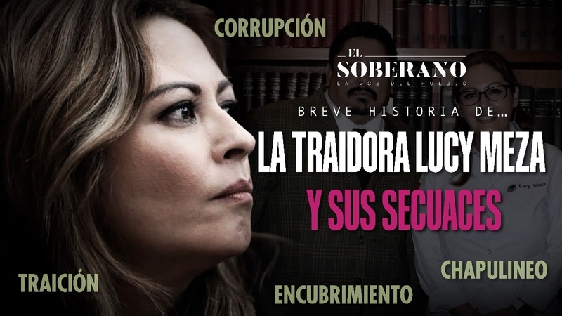 Breve Historia de LUCY MEZA, TRAIDORA a la 4 T y operadora de