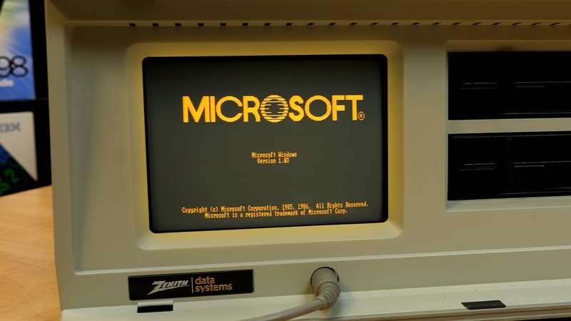 Installing Windows 1. 0 on an 80s Zenith Portable