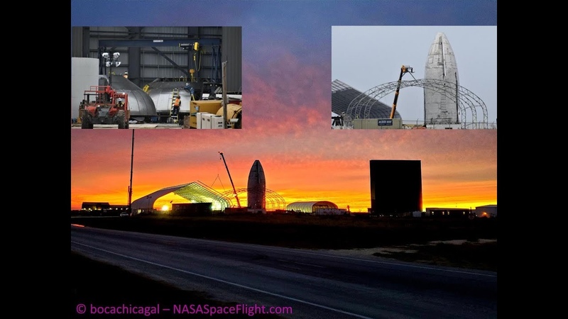 Space X Boca Chica Big Tops and Bulkheads December 29,
