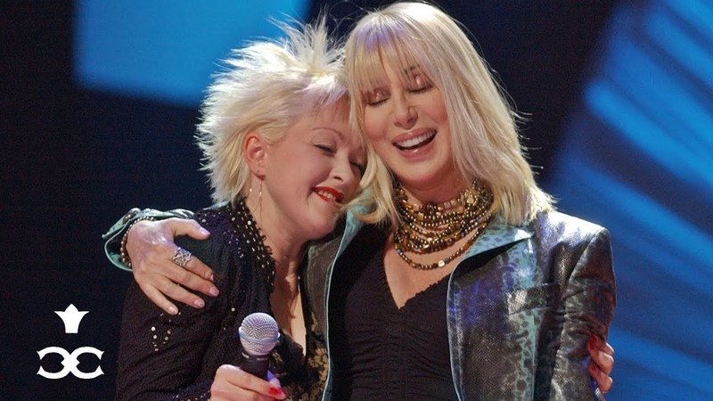 Cher Cyndi Lauper If I Could Turn Back Time ( Live from the MGM Grand Las