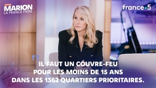 Marion Marchal invite de C  vous sur France 5