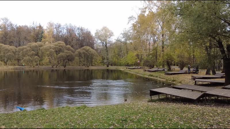 POV Moscow: Autumn walk in the parks in Kuntsevo Осенняя прогулка по паркам в