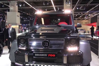 Brabus stand overview Brabus B63S 700 6x6, Brabus 850 Shooting Brake 6.0 Biturbo 4-Matic