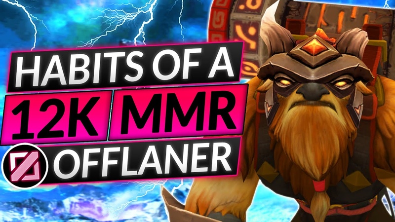 12 K MMR Tips to SOLO CARRY in 7. 34d ( Insane) Dota 2 Offlane