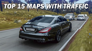 Top 15 Best Maps With Traffic in 2023 for Assetto Corsa | Moza R9