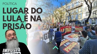 PORTUGUESES explicam para LULA que LUGAR de LADRO  na PRISO em mais uma VERGONHA INTERNACIONAL