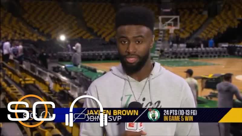 Jaylen Brown: We don t back down from nobody , SC with SVP,