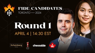 Round 1 FIDE Candidates & Women’s Candidates