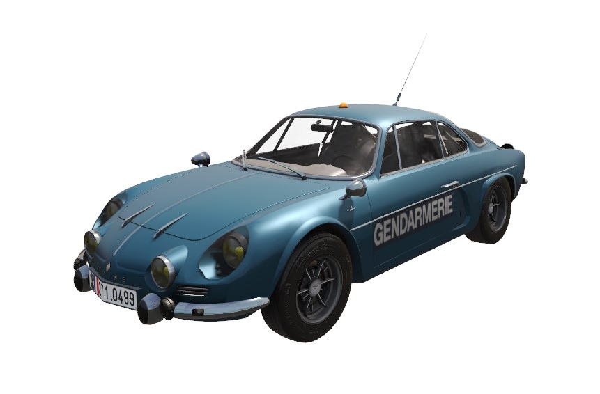 CAD59-RENAULT ALPINE A110-GENDARMERIE