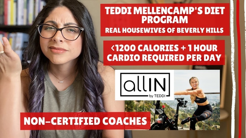 Teddi Mellencamps Diet Program, DANGEROUS , Real Housewives, Dietitians