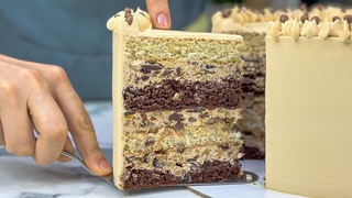 Торт “АЛЁША ПОПОВИЧ“✊🏻 МОЩНЫЙ🎂 торт БЕЗ сливок и желатина🌰 Я-ТОРТодел❤️