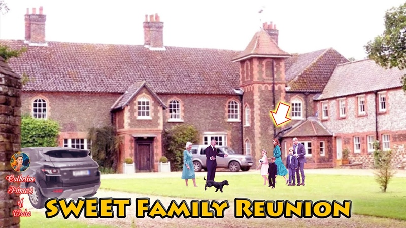 Catherine and Her Family SPOTTED VISITING King Charles at Norfolk Estate Over Easter