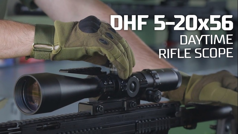 DHF 5 20x56 daytime rifle