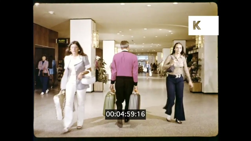 1970s USA, New York Hotels, Hotel Lobby,