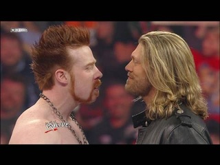 Edge addresses the WWE Universe