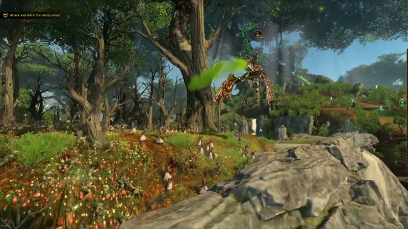 Total Warhammer 3 IE Wood Elves ( Talsyn Faction) : Spear of Kurnous ( Quest