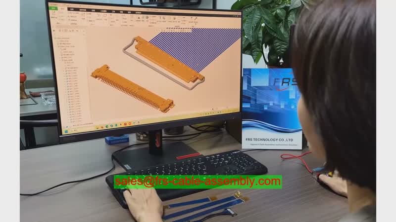 Custom Cable Harness Lv Cable Size Chart Ez Quick Modular Assembly LVDS Automotive Dell Sp2008