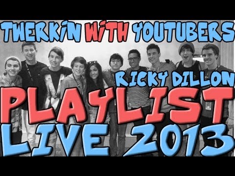 TWERKING WITH YOUTUBERS (playlist live 2013), RICKY