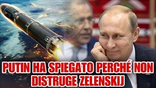 Putin ha spiegato perch non distrugge Zelenskij.