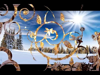 Снег и солнце. Сергей Чекалин.  Snow and sun. Sergey Chekalin.