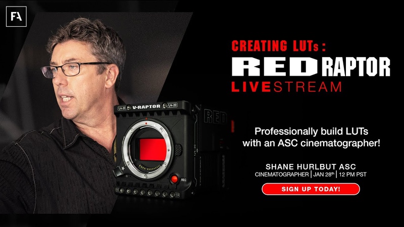 Creating LUTS: RED V Raptor, Cinematographer Shane Hurlbut,