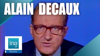 Alain Decaux raconte “Les émeutes du 6 février 1934“ | Archive INA