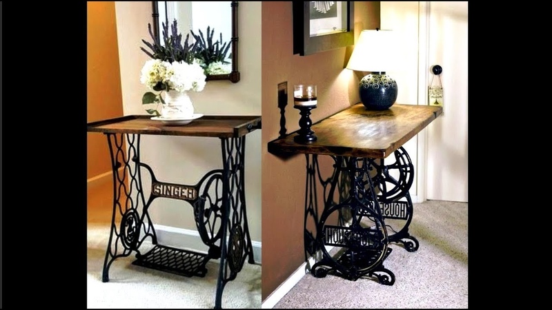 Amazing Ideas Repurposed Old Sewing