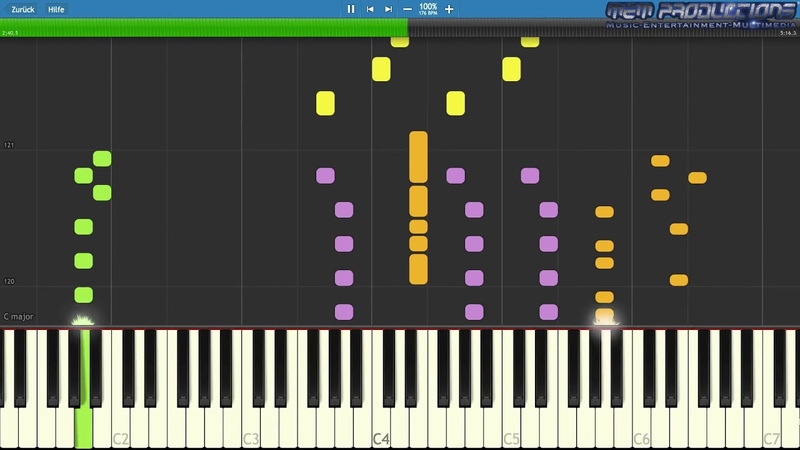 Keyboard, Piano Tutorial, Scooter Back In The