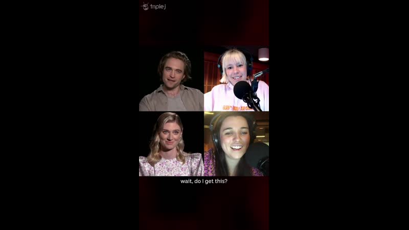 triple j: Tenet Stars Robert Pattinson, John David Washington Elizabeth Debicki