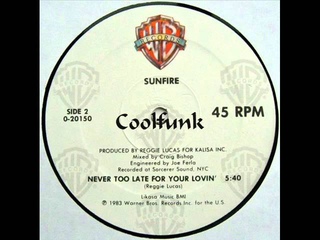 Sunfire - Never Too Late For Your Lovin' (12 Funk 1983)