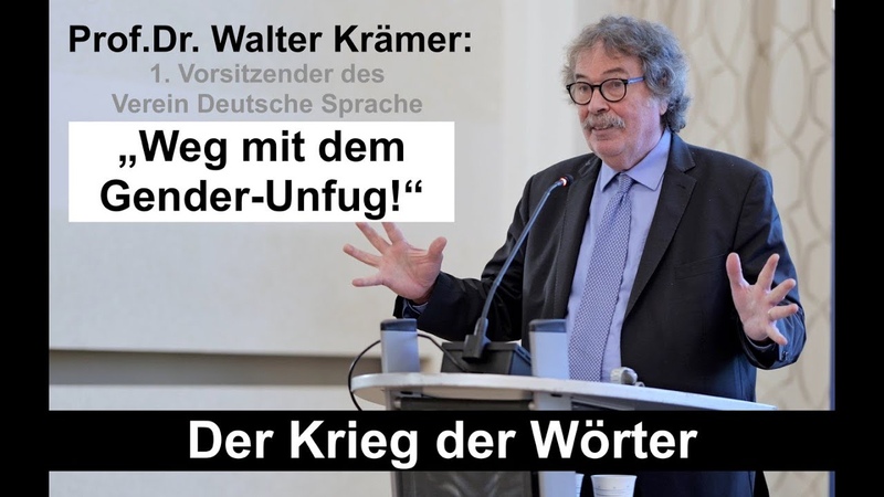 Walter Krämer: Weg mit dem Gender