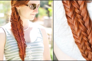 Fused Fishtail Braid Tutorial