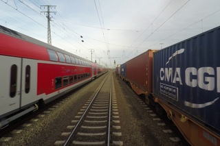 Cabinerit, Führerstandmitfahrt: Koblenz HBF - Bonn Beuel