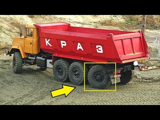 Редкий КрАЗ с четвертой управляемой осью. Что за зверь?