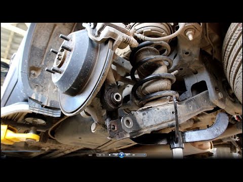 Замена сайлентблоков задней цапфы на Kia Sorento 2, 4 Киа Соренто