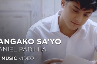 DANIEL PADILLA - Pangako Sa’yo (Official Music Video)