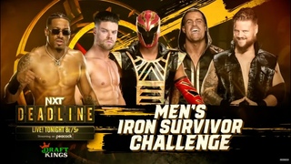Carmelo Hayes vs. JD McDonagh vs. AXIOM vs. Grayson Waller vs. Joe Gacy |  Iron Survivor Challenge