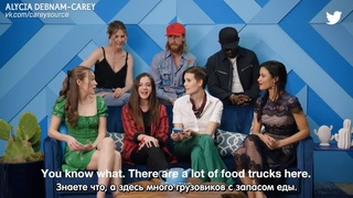 Фестиваль SXSW | Интервью каста БХМ для Twitter TV в Остине |  (Русские субтитры)