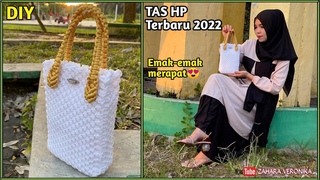 Tutorial Lengkap Tas HP tali kur terbaru 2022