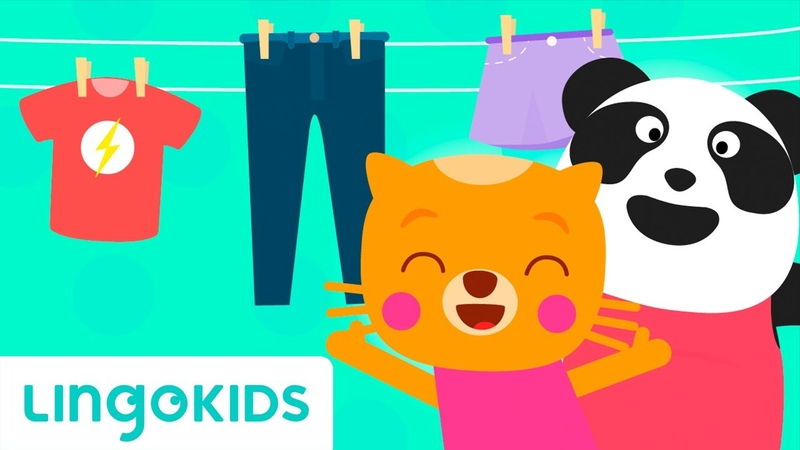 Clothes Names in English Songs for Kids and Toddlers,