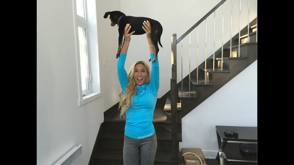 Back workout and Easter supper with my best