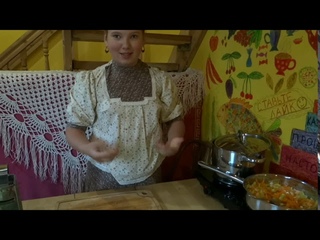 Кухня юной казачки. Кубанский борщ.