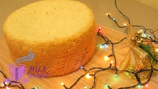 Воздушный бисквит в кастрюле БЕЗ духовки 🎄 Новогодний рецепт 🎄 Sponge Cake Without Oven