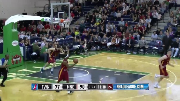 Jordan Mickey 27 points vs. Mad Ants 10, 04,