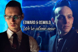Nygmobblepot week: day 4 || We're alone now || Edward Nygma & Oswald Cobblepot (+4x01)