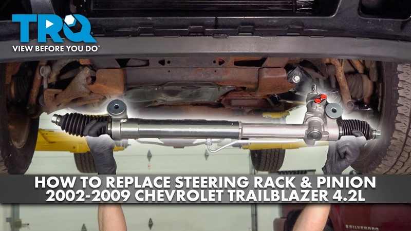 How to Replace Power Steering Rack Pinion Assembly 2002 2009 Chevrolet Trailblazer 4. 2