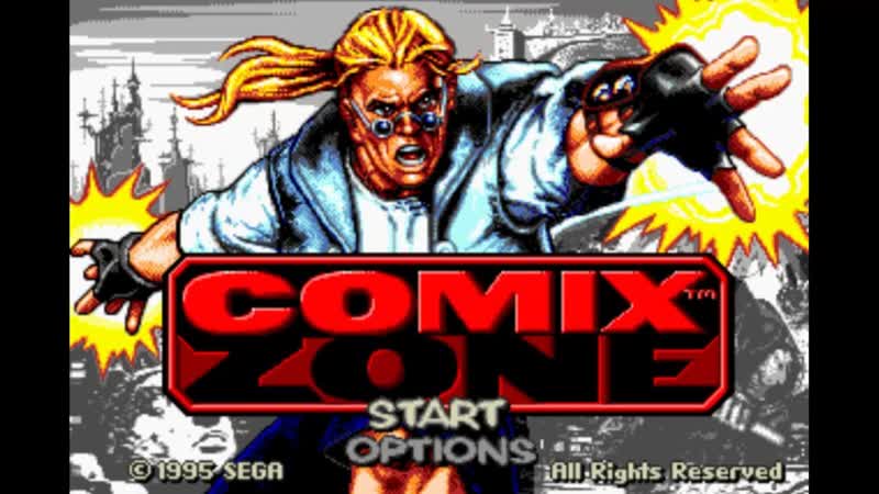 Полное прохождение игры COMIX ZONE на