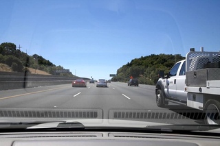 Ferrari 488 an G37 coupe on Hwy 101 to SF (part 1)