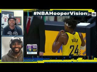 The Best Sounds of #NBAHooperVision Ft. Q-Rich & Dorell Wright  | Kings at Pacers