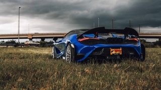 SWANRIVERRACING’S PARIS BLUE MCLAREN 720S SPYDER | VIVID RACING CARBON KIT | 4K |